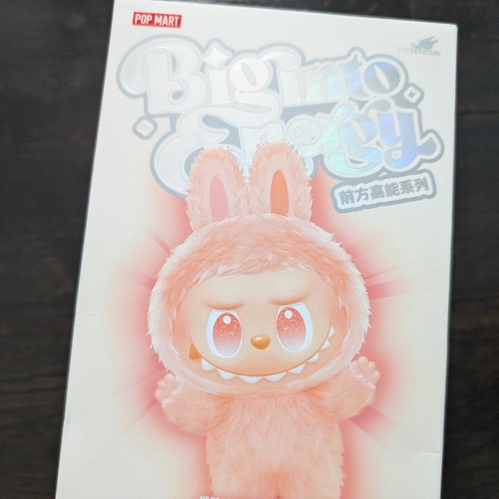 NEW Labubu Big Into Energy V3 plush pendant Blind Box Unopened